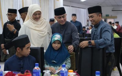 56 CHILDREN WITH DIFFERENT ABILITIES OF ROYAL BRUNEI ARMED FORCES PERSONNEL RECEIVE DONATIONS AT MUARA NAVAL BASE