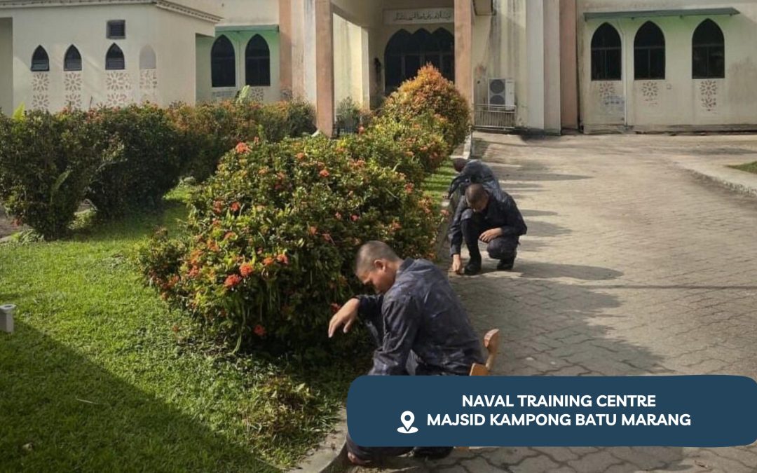 ROYAL BRUNEI NAVY CONDUCTS TWO-DAY CLEANING CAMPAIGN AT SELECTED MOSQUES IN CONJUNCTION WITH RAMADHAN 1447H
