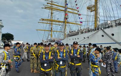 THREE RBN OFFICERS ABOARD KRI BIMA SUCI, INDONESIAN NAVY IN ASEAN CADET SAIL 2026