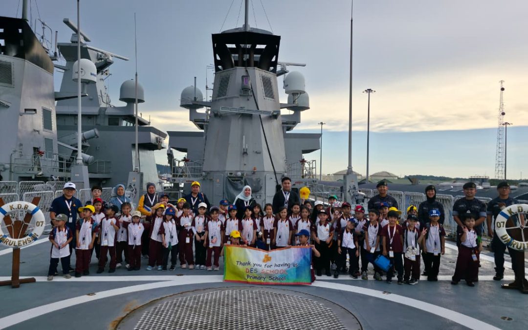 CONTINUING TO INSPIRE YOUNG MINDS: DES SCHOOL RETURNS TO VISIT THE ROYAL BRUNEI NAVY