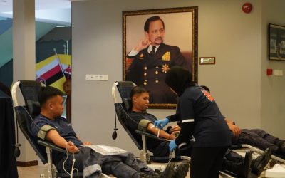 RBN PERSONNEL CONTINUE DIAMOND JUBILEE COMMEMORATIONS WITH 84 PINTS OF BLOOD DONATED