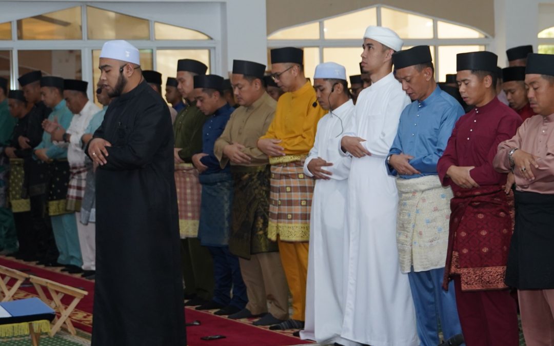ROYAL BRUNEI NAVY HOLDS SUNAT HARI RAYA AIDILADHA PRAYER 1447H