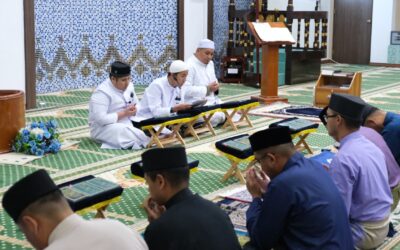 DOA KESYUKURAN CEREMONY IN CONJUNCTION WITH HIS MAJESTY SULTAN HAJI HASSANAL BOLKIAH MUI’ZZADDIN WADDAULAH, SULTAN AND YANG DI-PERTUAN OF BRUNEI DARUSSALAM 75TH BIRTHDAY