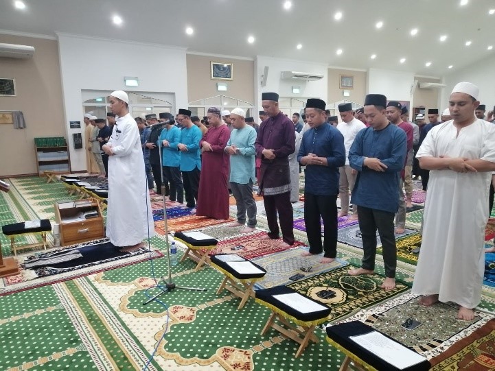 SUNAT HAJAT PRAYER IN CONJUNCTION WITH EXERCISE HORNBILL 28/21