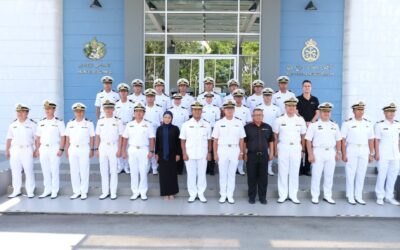 CLOSING CEREMONY OF THE OFFICER UNDER TRAINING COURSE
