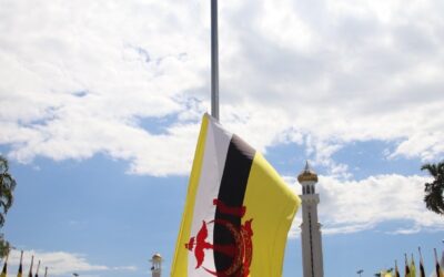 FLAG LOWERING CEREMONY TO CONCLUDE HIS MAJESTY’S 75TH BIRTHDAY CELEBRATION