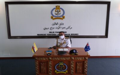 VIRTUAL COURTESY CALL TO COMMANDER ROYAL BRUNEI NAVY BY DEPUTY CHIEF OF THE ROYAL AUSTRALIAN NAVY