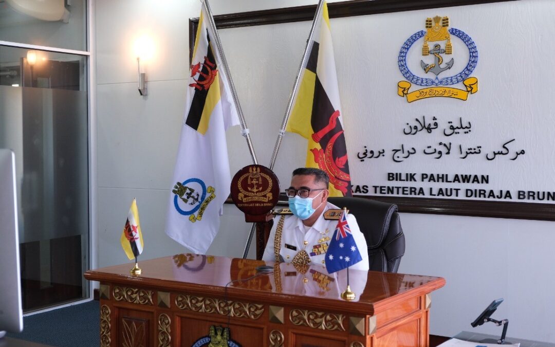 VIRTUAL BILATERAL MEETING BETWEEN THE COMMANDER OF THE ROYAL BRUNEI NAVY AND THE CHIEF OF THE ROYAL AUSTRALIAN NAVY