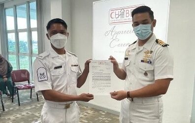 APPRECIATION CEREMONY FOR CHABEL6 SAILORS AND YOUTH VOLUNTEERS