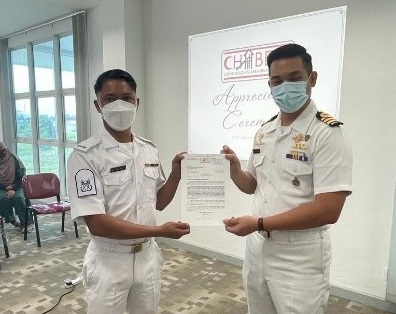 APPRECIATION CEREMONY FOR CHABEL6 SAILORS AND YOUTH VOLUNTEERS