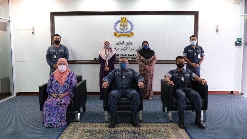 APPRECIATION CEREMONY FOR HJH SAERAH BINTI HJ TUAH FOR 40 YEARS AS A CLERK IN THE RBN COMMANDER’S SECRETARIAT OFFICE