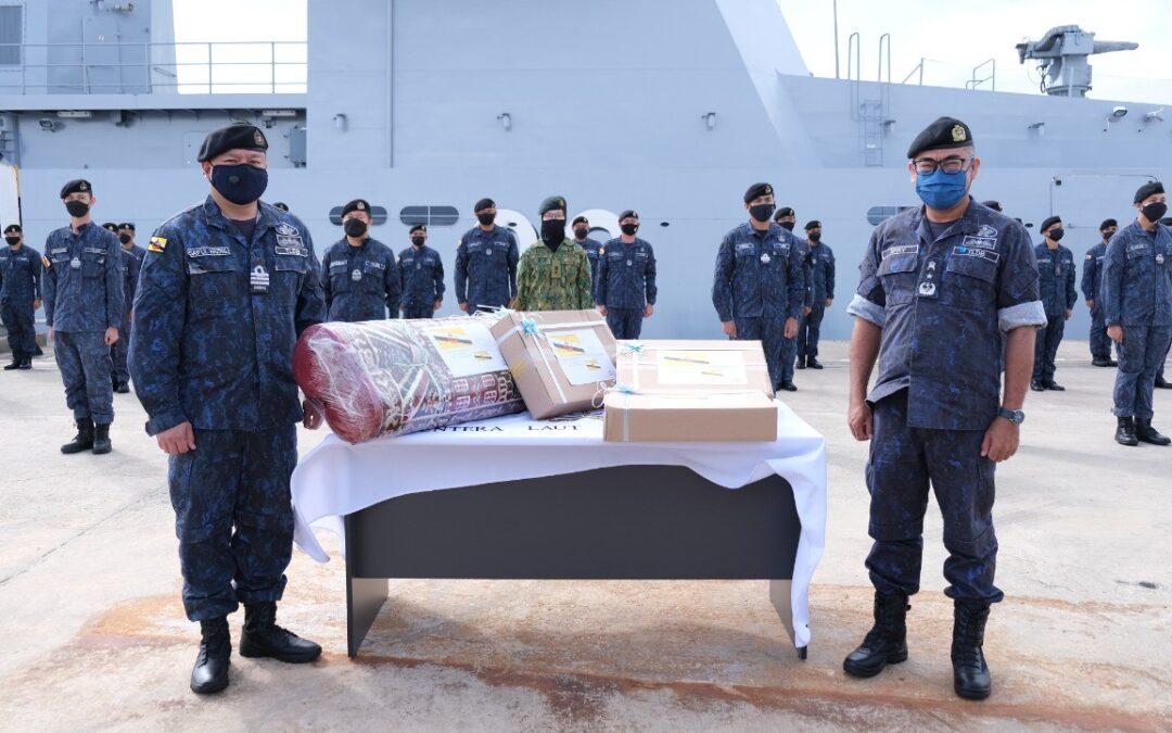 KDB DARUTTAQWA SAIL FOR ASEAN RUSSIA NAVAL EXERCISE 2021 (ARNEX 2021)