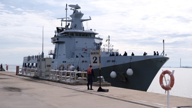 KDB DARUTTAQWA RETURNS TO MUARA NAVAL BASE, BRUNEI AFTER ARNEX 2021