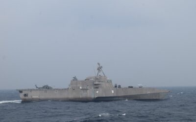 USS JACKSON OF THE UNITED STATES NAVY IN BRUNEI DARUSSALAM FOR LOGISTIC VISIT