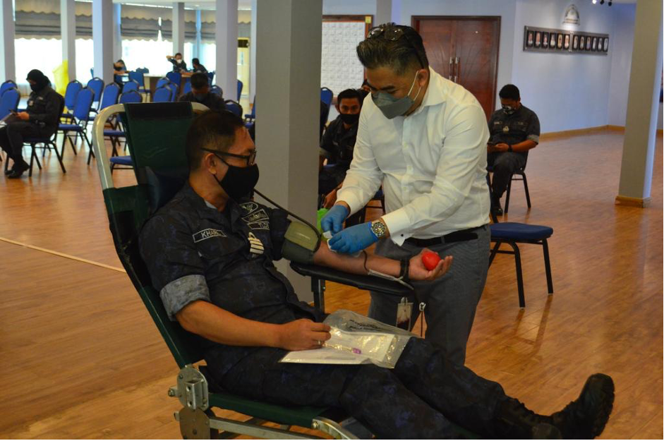 RBN HOLDS BLOOD DONATION CAMPAIGN IN CONJUNCTION WITH 57th RBN ANNIVERSARY
