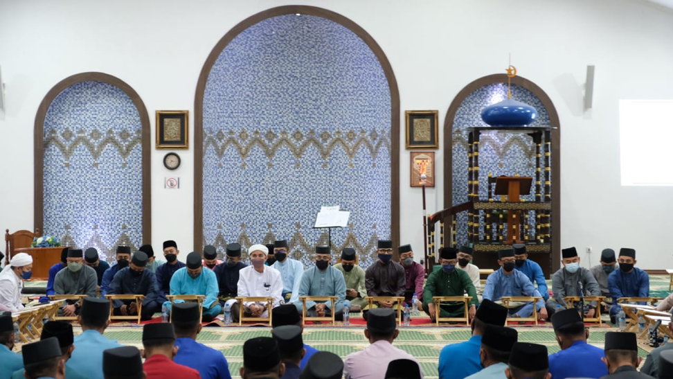 ROYAL BRUNEI NAVY HOLDS TAKBIR RAYA AND SUNNAT HARI RAYA ‘AIDILADHA PRAYER 1443 HIJRAH