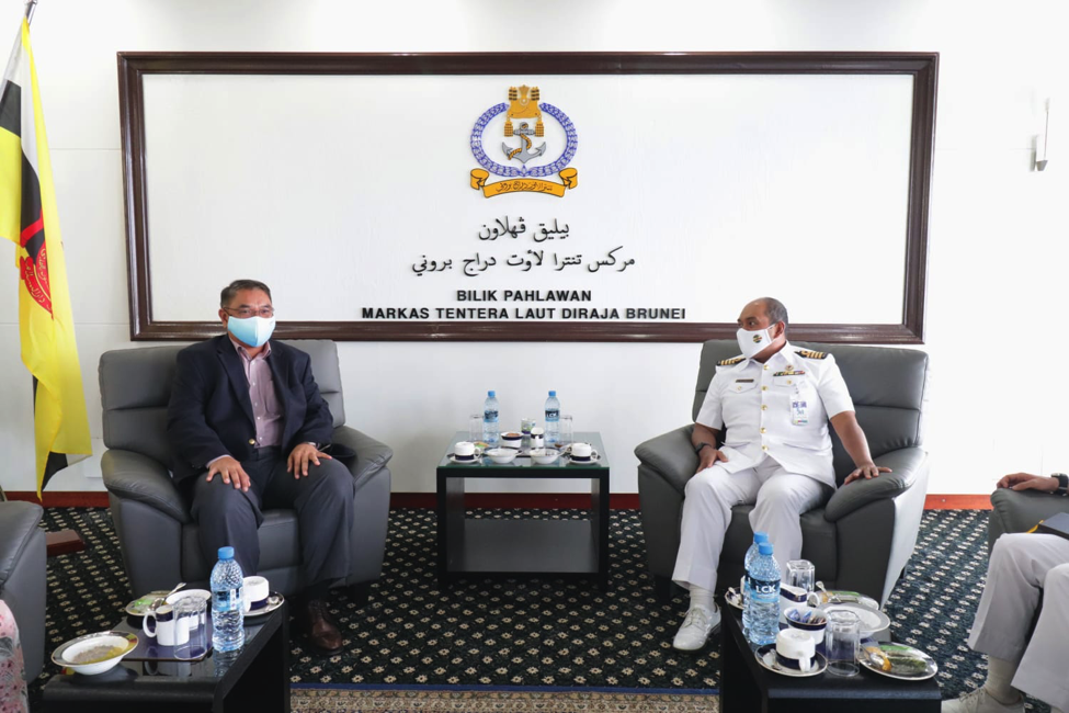 DEPUTY COMMANDER RBN RECEIVES INTRODUCTORY CALL FROM DEPUTY CHIEF EXECUTIVE OF MARITIME AND PORT AUTHORITY BRUNEI DARUSSALAM