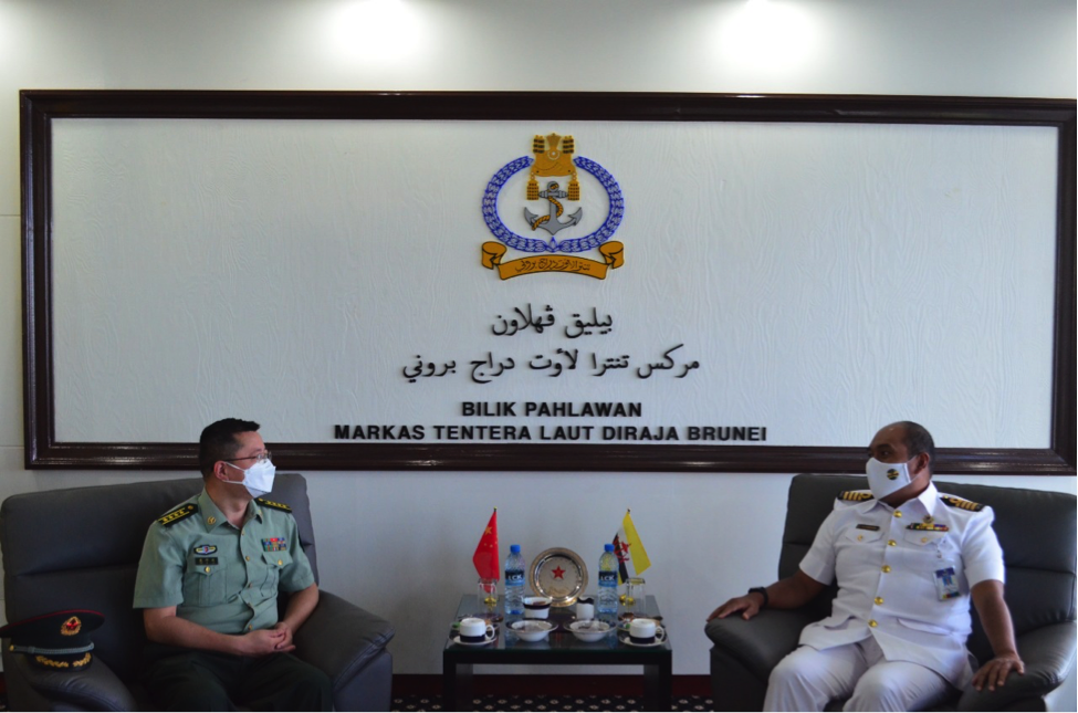 ACTING COMMANDER RBN RECEIVES INTRODUCTORY CALL FROM DEFENCE ATTACHÉ OF THE PEOPLE’S REPUBLIC OF CHINA TO BRUNEI DARUSSALAM