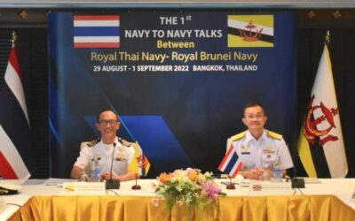 FIRST NAVY TO NAVY TALKS BETWEEN ROYAL BRUNEI NAVY AND ROYAL THAI NAVY