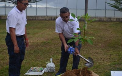 ROYAL BRUNEI NAVY HELD TREE PLANTING EVENT IN CONJUNCTION WITH THE 61ST RBAF ANNIVERSARY