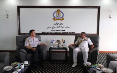 COMMANDER RBN RECEIVES INTRODUCTORY CALL FROM DEFENCE ATTACHÉ OF THE REPUBLIC OF SOUTH KOREA TO MALAYSIA ACCREDITED TO BRUNEI DARUSSALAM