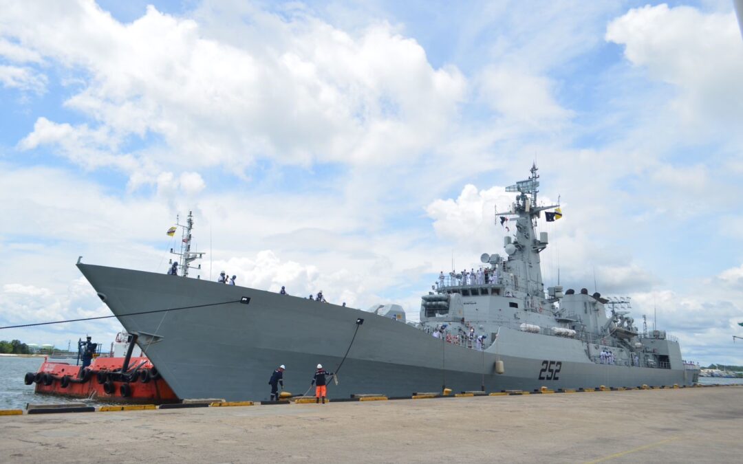 PNS SHAMSHEER AND PNS NASR OF THE PAKISTAN NAVY MAKES GOODWILL VISIT TO BRUNEI DARUSSALAM