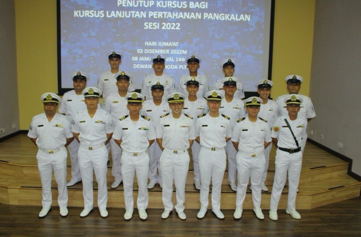 CLOSING CEREMONY FOR THE ROYAL BRUNEI NAVY ADVANCED BASE DEFENCE COURSE 2022
