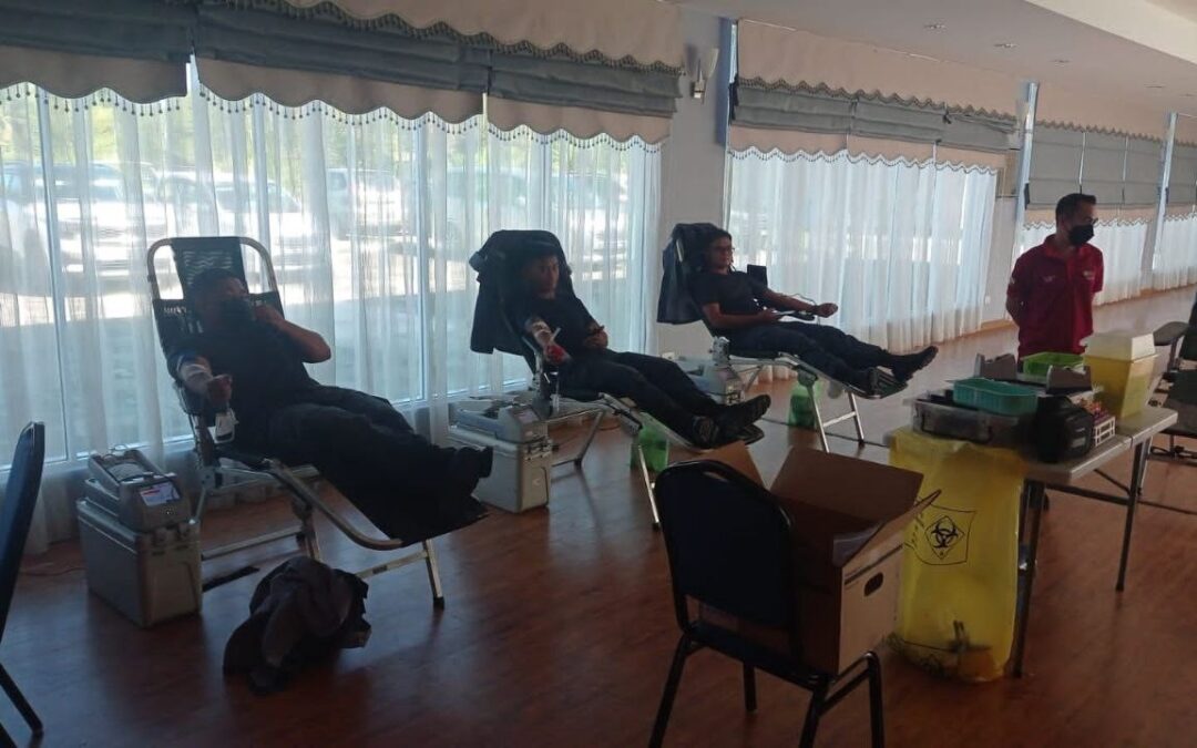 BLOOD DONATION CAMPAIGN HELD TO COMMEMORATE 57TH ANNIVERSARY OF THE ROYAL BRUNEI NAVY