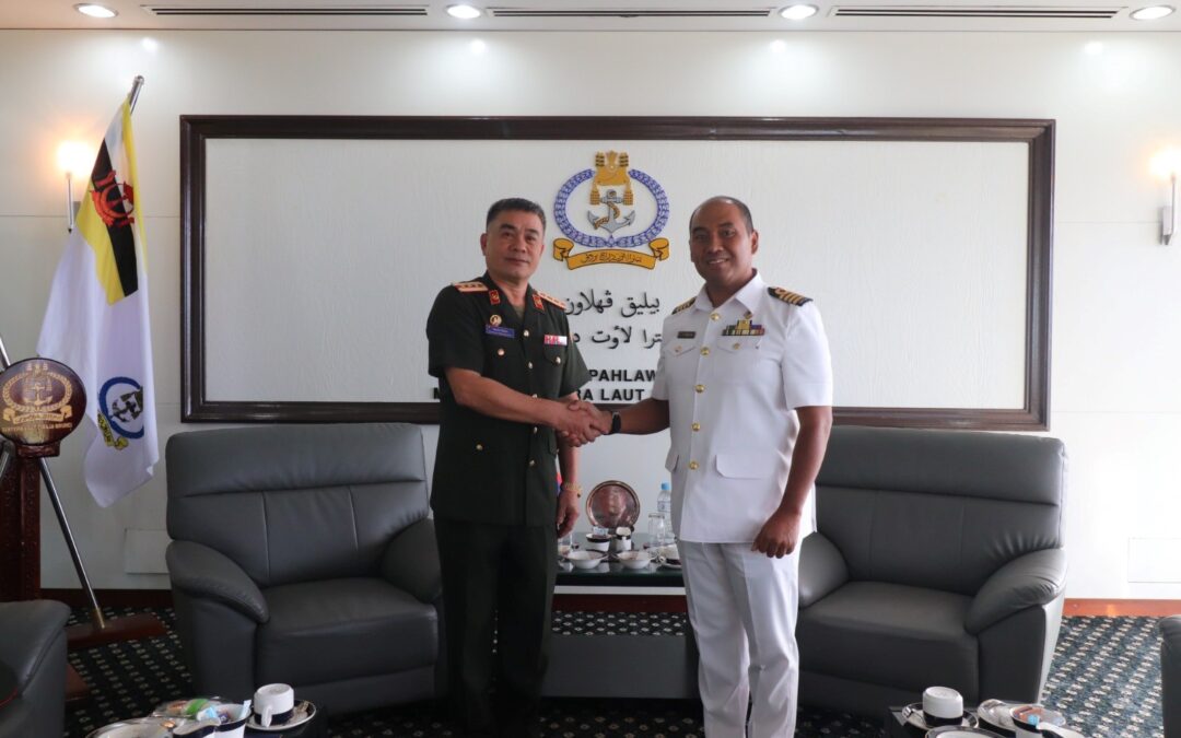ACTING COMMANDER RBN RECEIVES INTRODUCTORY CALL FROM DEFENCE ATTACHÉ OF LAO PEOPLE’S DEMOCRATIC REPUBLIC ACCREDITED TO BRUNEI DARUSSALAM