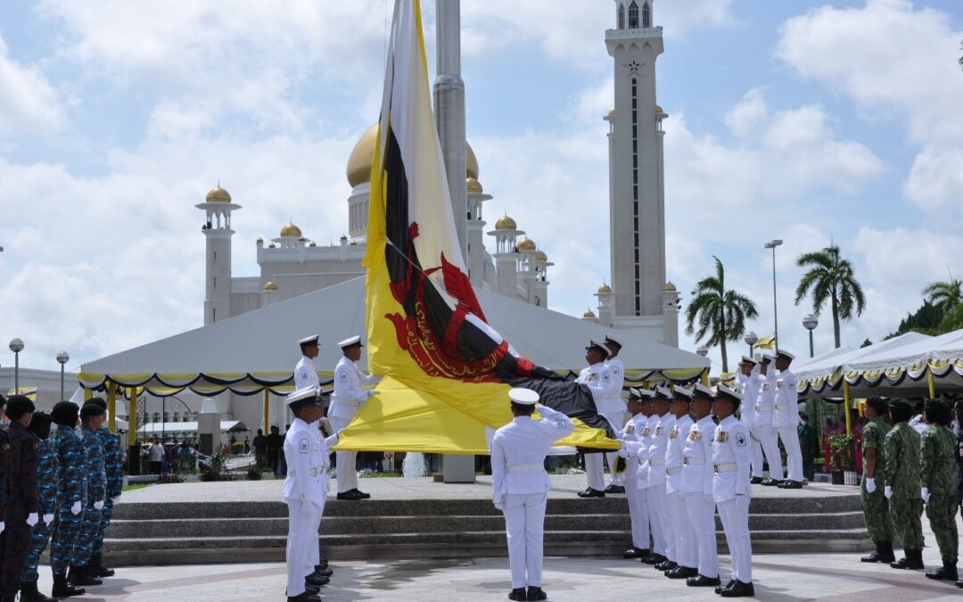 FLAG LOWERING CEREMONY IN CONJUNCTION WITH BRUNEI DARUSSALAM’S 39th NATIONAL DAY