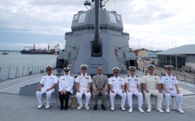 JS SUZUTSUKI OF THE JAPAN MARITIME SELF DEFENCE FORCE CONDUCTS GOODWILL VISIT TO BRUNEI DARUSSALAM