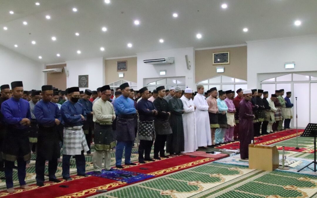 THE OPENING NIGHT OF TARAWIH PRAYERS AND RECITATION OF AL-QURAN IN CONJUNCTION WITH THE MONTH OF RAMADHAN 1444H