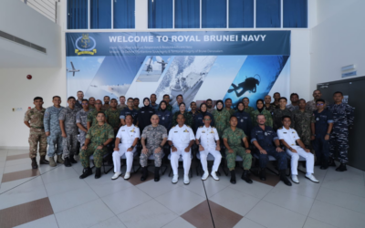 13TH ROYAL BRUNEI ARMED FORCES COMMAND AND STAFF COURSE STUDY VISIT TO ROYAL BRUNEI NAVY