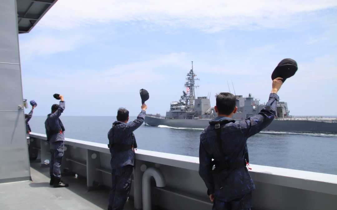 JS KIRISAME OF THE JAPAN MARITIME SELF DEFENCE FORCE CONDUCTS GOODWILL VISIT TO BRUNEI DARUSSALAM