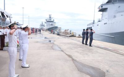 KDB DARUTTAQWA AND KDB AFIAT SET SAIL TO PARTICIPATE IN THE 2ND ASEAN MULTILATERAL NAVAL EXERCISE (AMNEX 2/2023) AND THE ASEAN FLEET REVIEW