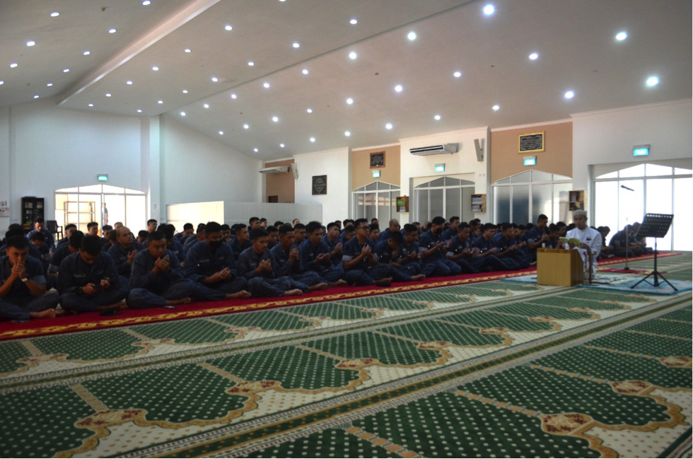ROYAL BRUNEI NAVY HOLDS SUNAT HAJAT PRAYER TO BLESS KDB DARUTTAQWA’S AND KDB AFIAT’S UPCOMING DEPLOYMENT