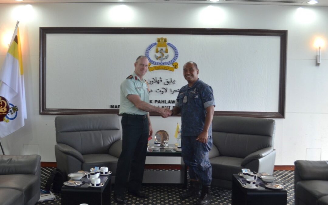 DEFENCE ADVISER OF CANADA ACCREDITED TO BRUNEI DARUSSALAM MAKES COURTESY CALL TO ACTING COMMANDER RBN