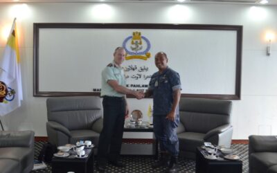 DEFENCE ADVISER OF CANADA ACCREDITED TO BRUNEI DARUSSALAM MAKES COURTESY CALL TO ACTING COMMANDER RBN