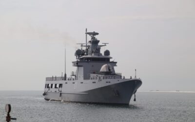 KDB DARULEHSAN RETURNS AFTER PARTICIPATING IN THE LANGKAWI INTERNATIONAL MARITIME AND AEROSPACE EXHIBITION 2023