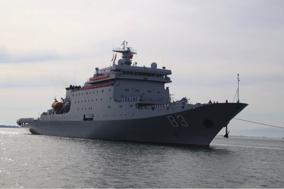 QI JIGUANG OF THE PEOPLE’S LIBERATION ARMY – NAVY IN BRUNEI DARUSSALAM FOR A GOODWILL VISIT