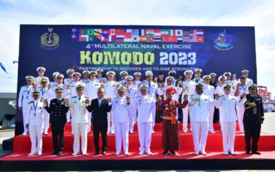 ROYAL BRUNEI NAVY PARTICIPATED IN THE 4TH MULTILATERAL NAVAL EXERCISE KOMODO (MNEK) AND THE 5TH INTERNATIONAL MARITIME SECURITY SYMPOSIUM (IMSS)