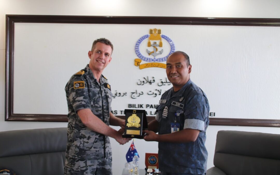 ROYAL AUSTRALIAN NAVY AND ROYAL BRUNEI NAVY CONDUCTS OFFSHORE PATROL VESSEL (OPV) INFORMATION SHARING