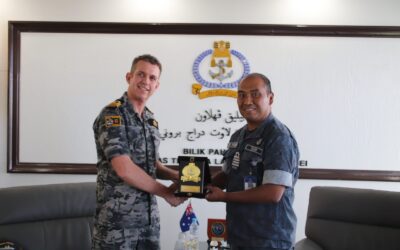 ROYAL AUSTRALIAN NAVY AND ROYAL BRUNEI NAVY CONDUCTS OFFSHORE PATROL VESSEL (OPV) INFORMATION SHARING