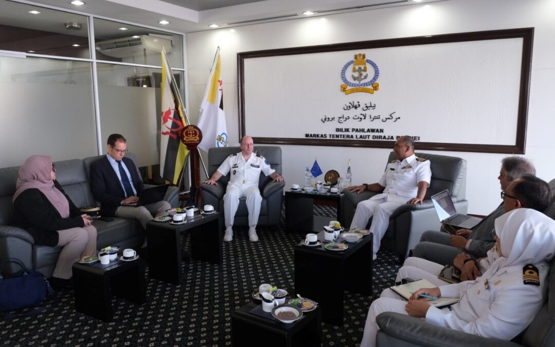 COURTESY CALL FROM EUROPEAN UNION MILITARY ADVISOR