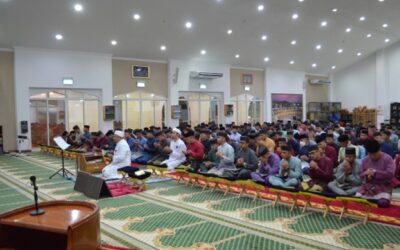 DOA KESYUKURAN CEREMONY IN CONJUNCTION WITH THE 77TH BIRTHDAY OF HIS MAJESTY SULTAN HAJI HASSANAL BOLKIAH MUI’ZZADDIN WADDAULAH, SULTAN AND YANG DI-PERTUAN OF NEGARA BRUNEI DARUSSALAM
