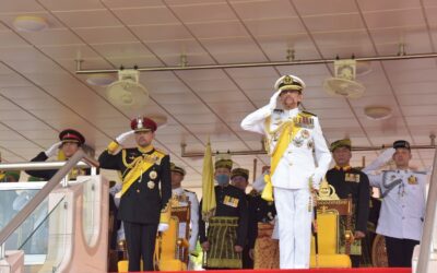 ROYAL BRUNEI NAVY JOINS THE GRAND PARADE FOR HIS MAJESTY’S 77TH BIRTHDAY CELEBRATION