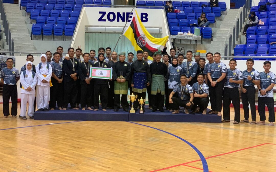 ROYAL BRUNEI NAVY OFFICER EMERGE AS CHAMPION OF THE PENCAK SILAT COMPETITION IN CONJUNCTION WITH THE 77TH BIRTHDAY CELEBRATION OF HIS MAJESTY THE SULTAN AND YANG DI-PERTUAN OF BRUNEI DARUSSALAM