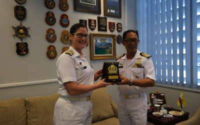 REAR ADMIRAL RACHEL DURBIN, HEAD NAVAL ENGINEERING, ROYAL AUSTRALIAN NAVY VISITS ROYAL BRUNEI NAVY IN CONJUNCTION WITH THE INDO-PACIFIC ENDEAVOUR 2023