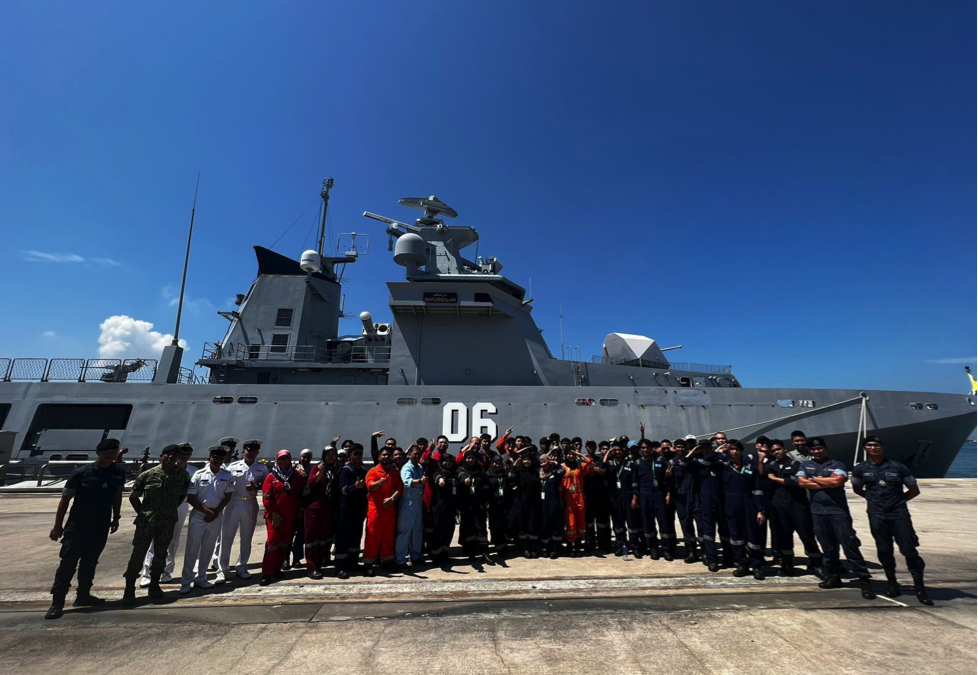 INSTITUTE OF BRUNEI TECHNICAL EDUCATION SULTAN BOLKIAH CAMPUS, SERIA SCHOOL VISIT TO THE ROYAL BRUNEI NAVY