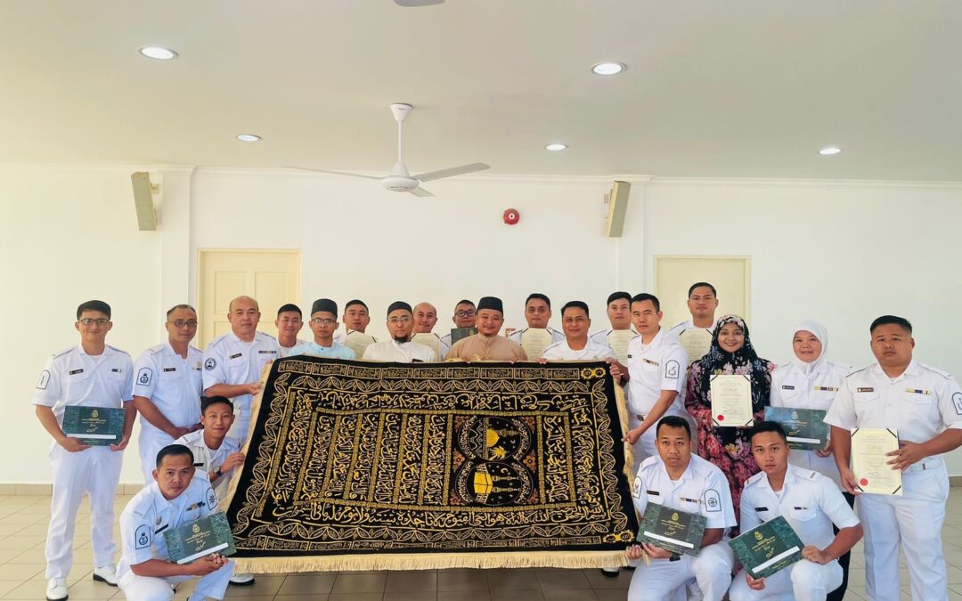 NAVAL TRAINING CENTRE HOLDS CLOSING CEREMONY FOR PENYEMPURNAAN JENAZAH COURSE 2023